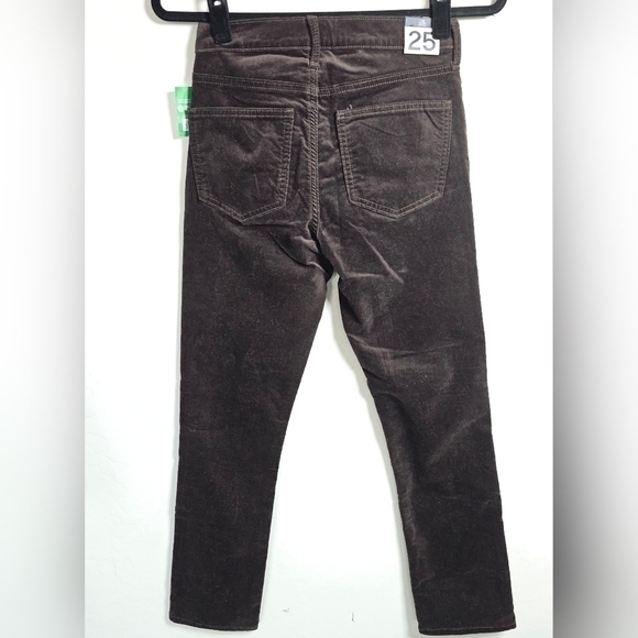New GAP Vintage Slim Midrise Stretch Velvet Jeans Size 25/0 NWT - Picture 2 of 13
